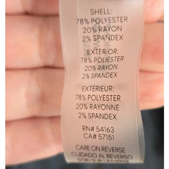 Calvin Klein Soft Dark Blue Jumpsuit Sz 12 NWD - Picture 9 of 12